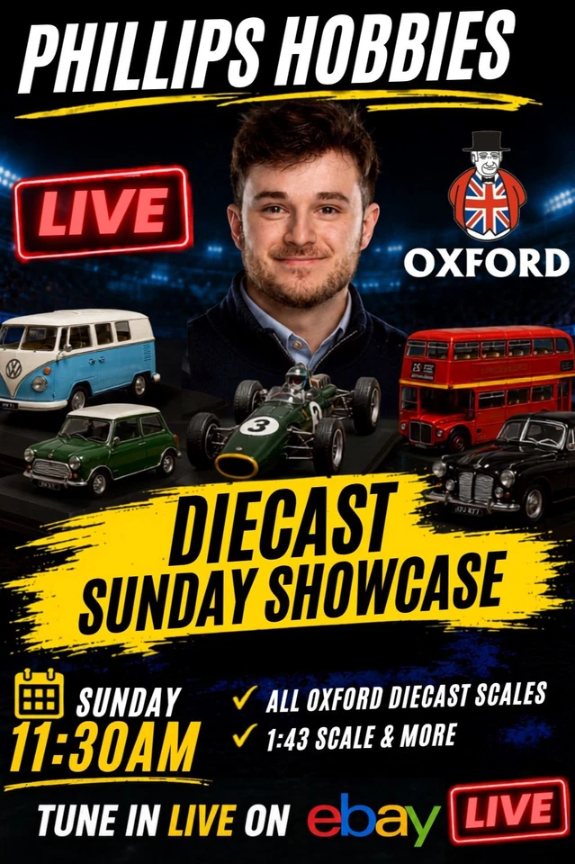 All Scales Oxford Diecast PLUS 1:43 Scale Brands & SO MUCH MORE! 