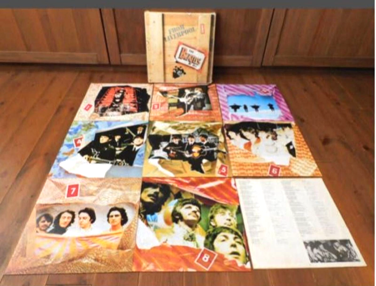 The Beatles From Liverpool Box Set 8LP Japan w/o Beatles Book | eBay