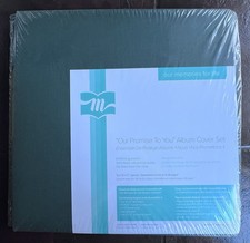 Our Memories For Life 12x12 Bookcloth Album Cover, Fern Green, Unopened, Rare