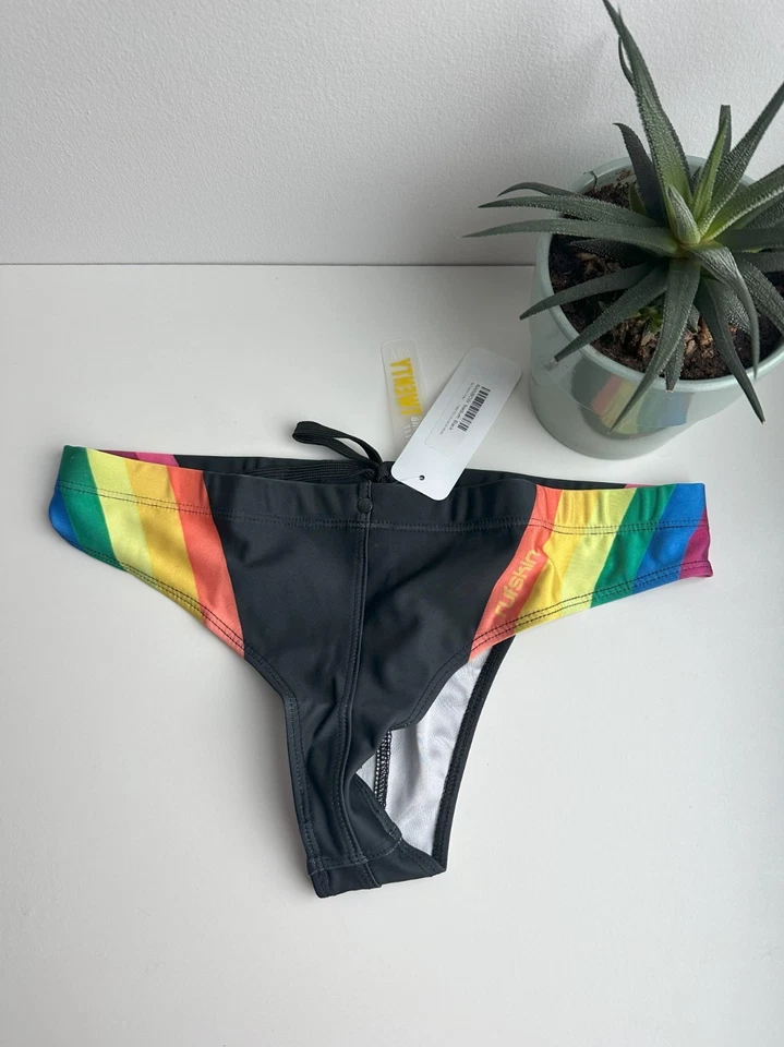 RUFSKIN - Calzoncillo de baño para hombre - Arco iris (M) Foto 4 de 4