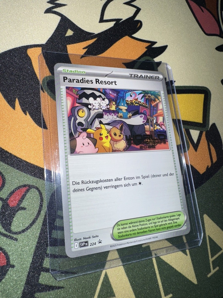 パラダイスリゾート アナハイム トップ16 wcs25 Pokemon World Championship 2025 German Paradise Resort SVP