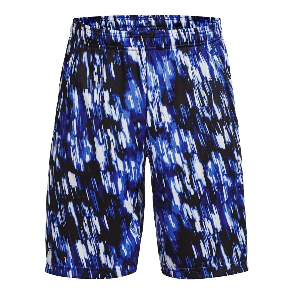Under Armour 1370402 Men's UA Tech Printed Shorts, Bauhaus Blue, Medium