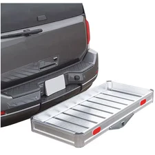 Apex Acc-550 Cargo Carrier, Silver, Single, 49-1/8" W