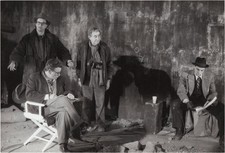 WINGS OF DESIRE Original photograph of Wim Wenders Peter Falk and Henri #156337