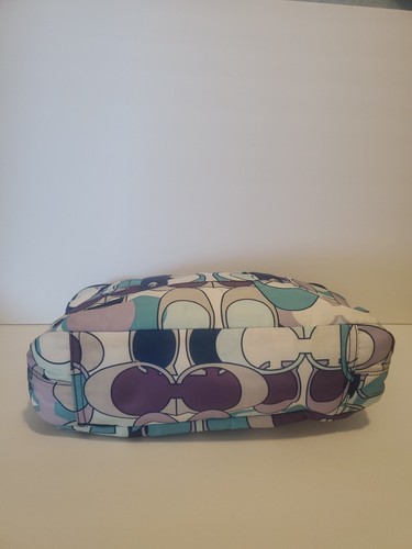 AUTHENTISCHE COACH KYRA GÄNSEBLÜMCHEN SCHAL BEDRUCKT BEUTELTASCHE #17178 - Bild 7 von 8