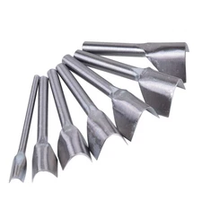 7pcs Leather Craft Cutting Tools V-Shape Punch Cutter Tools for Belt Wallet B...