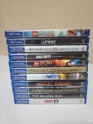 PS Vita Game Lot - 9 Cib Games - 2 Factory Sealed Games
