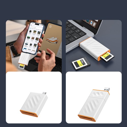 1Pc USB 3.2 Gen 2 CFexpress Type B Memory Card Reader Adapter For Photography - Zdjęcie 11 z 16