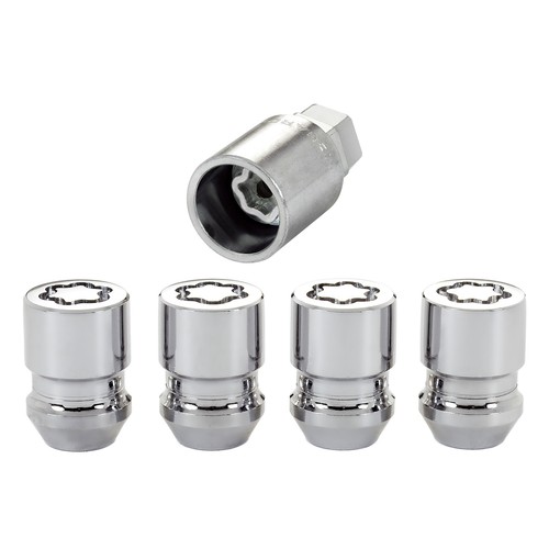 McGard Wheel Lock Nut Set - 4pk. (Cone Seat) M12X1.5 / 19mm & 21mm Dual Hex / - Picture 2 of 5