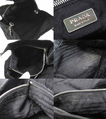 PRADA Testo Nylon Mini Handbag Bn0642 Black Tote Bag | eBay PRADA Testo Nylon Mini Handbag Bn0642 Black Tote Bag | eBay