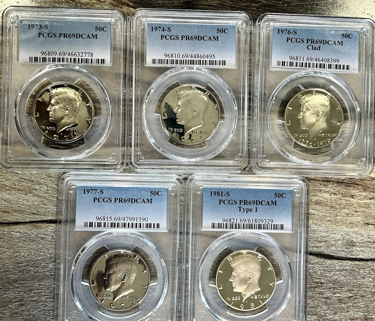 PR 69 Graded 1974 Kennedy US Half Dollars (1964-Now) for sale | eBay