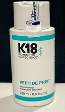 K18 Biomimetic Hair Science Peptide Prep Detox Shampoo 8.5 fl oz (250ml)