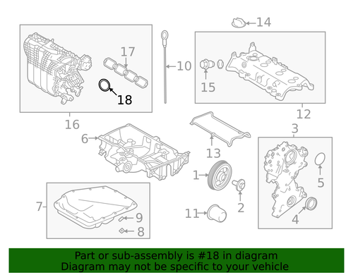 Genuine Nissan Intake Manifold Gasket 16175-6CA0A - Picture 2 of 2