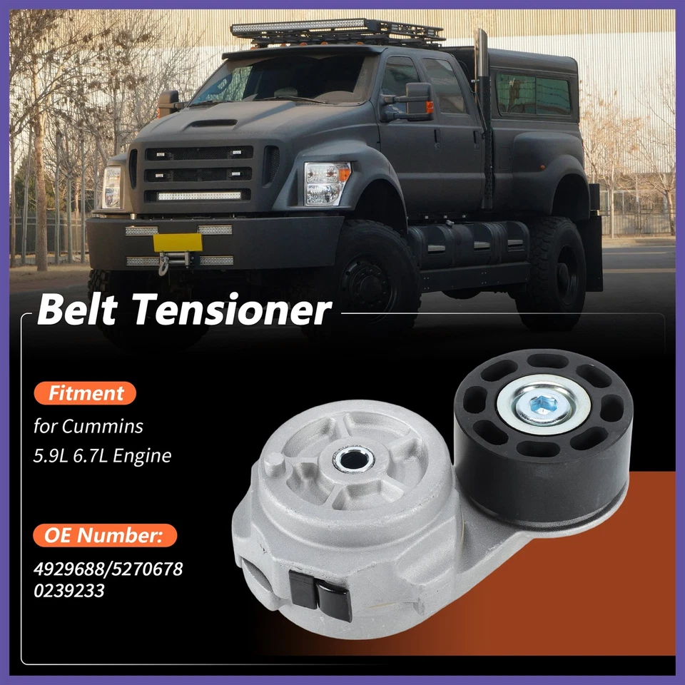 Polea tensora de correa de transmisión para Ford F750 para Freightliner B2 M2 No.4929688 Foto 2 de 4