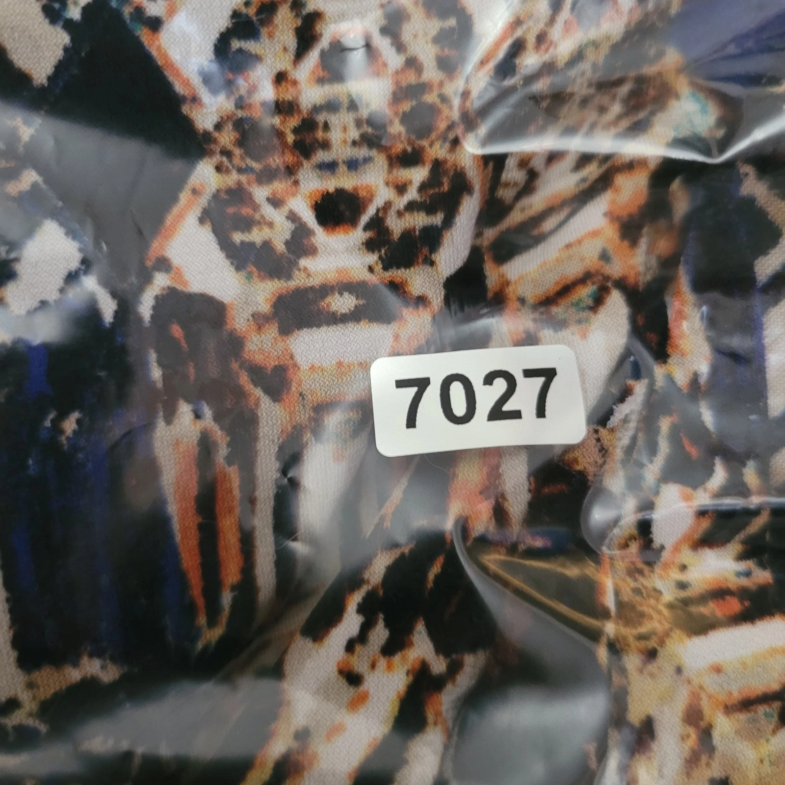 PALM ANGELS Abito Cato Elasticizzato Avvolgente Taglie Forti 20W 20 2X Increspato Geometrico Stampa Animalier Midi