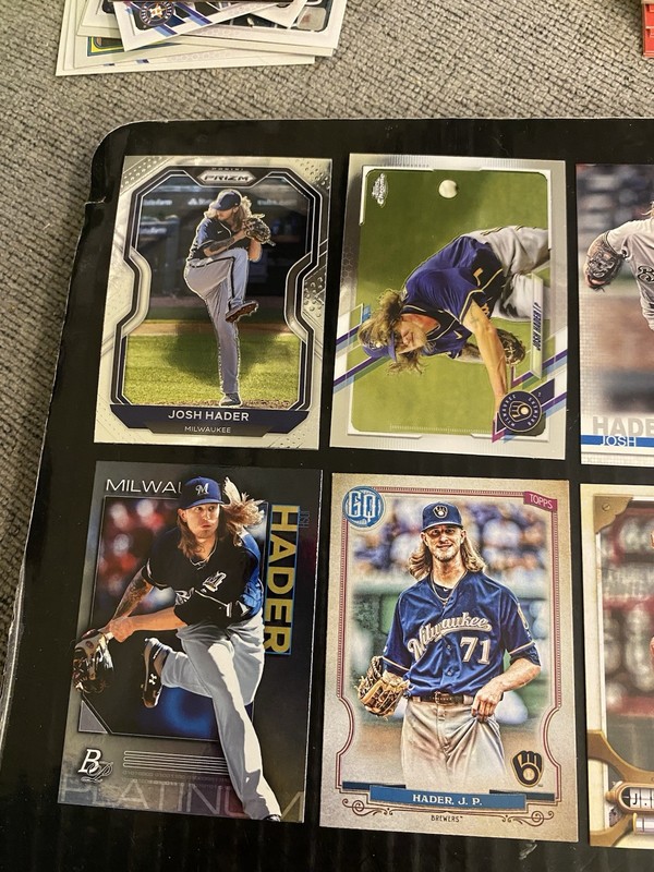 (14) Different Josh Hader Lot #1 Milwaukee Brewers