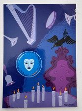 Disney SHAG Haunted Mansion Postcard Let There Be Music Beyond 40th Anniversary