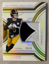 2023 National Treasures - Treasured Patches Kenny Pickett Holo Silver /25 (MEM)