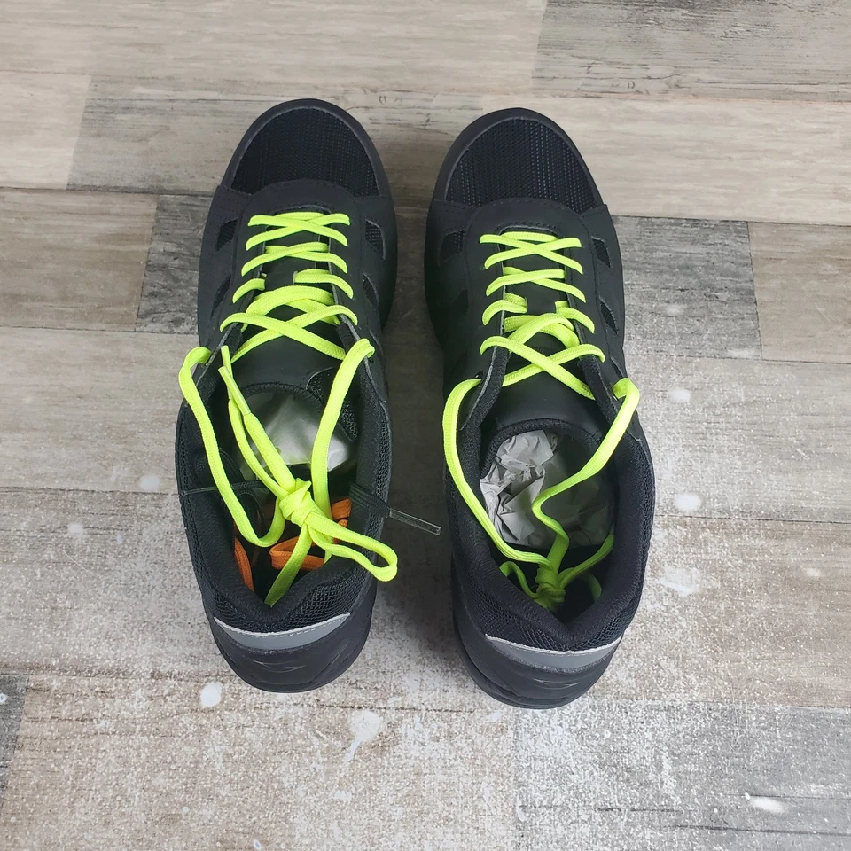 Zapatillas deportivas Serfas Trax para hombre 10,5 EE. UU. 2 pernos con cordones negras para bicicleta de montaña Foto 4 de 4