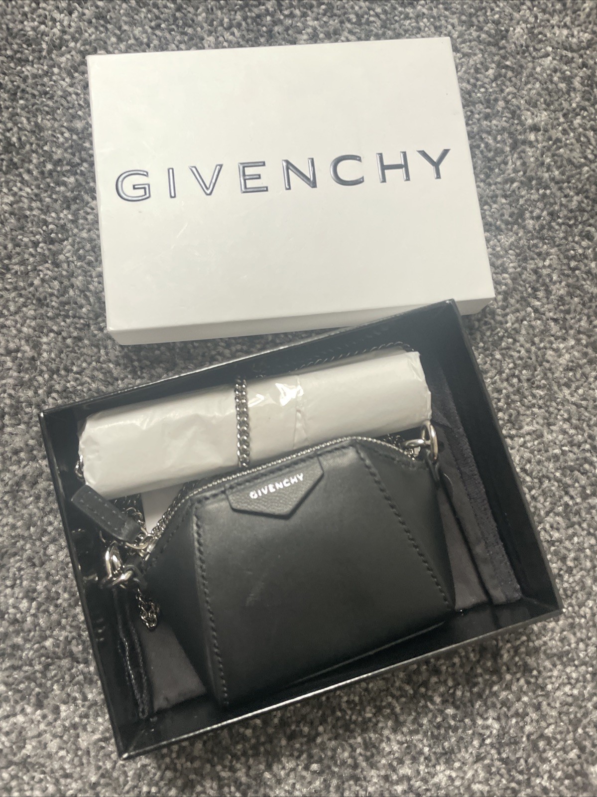 Givenchy ANTIGONA- Baby Bag In Black Brand New Never Been Used And In The Box