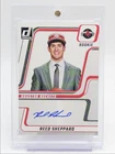 REED SHEPPARD 2024-25 DONRUSS ROOKIE NEXT DAY AUTOGRAPH ROCKETS RC AUTO Q4370