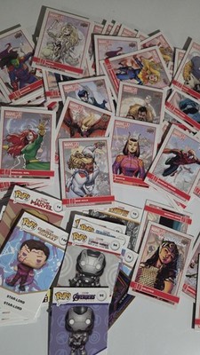 Upper Deck 2020-21 Marvel & Funko Pop Trading Cards 4inch High Stack