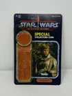Vintage Kenner Star Wars Power Of The Force Cardback - Luke Skywalker Poncho