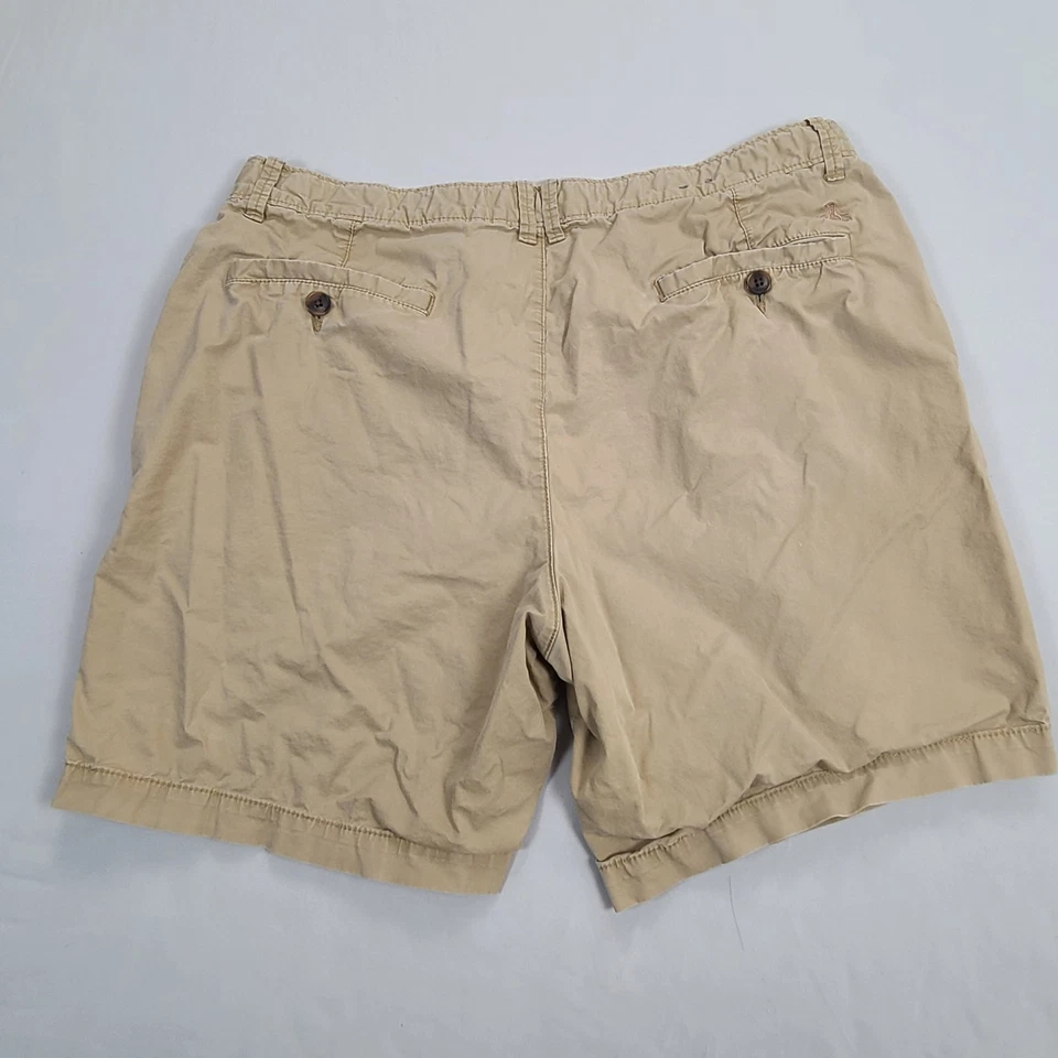Pantalones Cortos Chinos Penguin Para Hombres 34 Beige Calce Ajustado Informal Cómodo Elastizados Munsingwear Foto 2 de 4