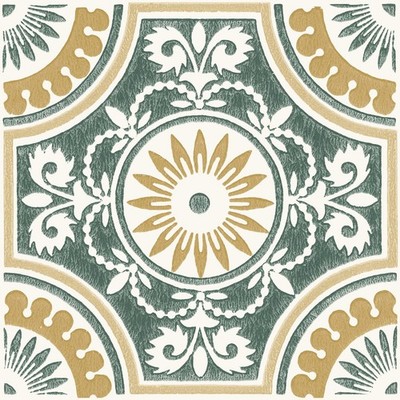 12-in by 12-in Yellow Ezra Vinyl Peel & Stick Floor Tiles (10 Tiles), (10 sq....