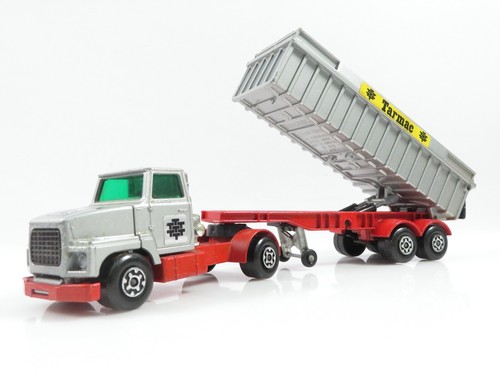Matchbox Lesney Tarmac Super Kings K16/18/115 Ford LTS CAMION RIBALTABILE #8627 - Foto 2 di 9