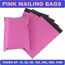 ROSA Postversandtaschen portofarben Kunststoffverpackung Versand Pakettaschen