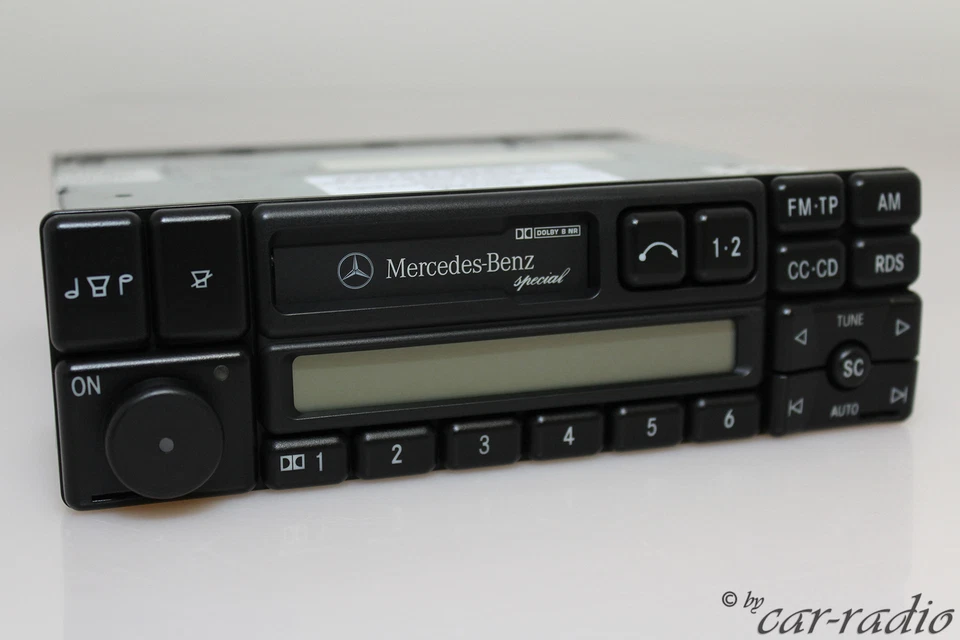 Original Mercedes R107 Radio Special BE1350 Kassette Becker SL-Klasse Autoradio  - Bild 2 von 4