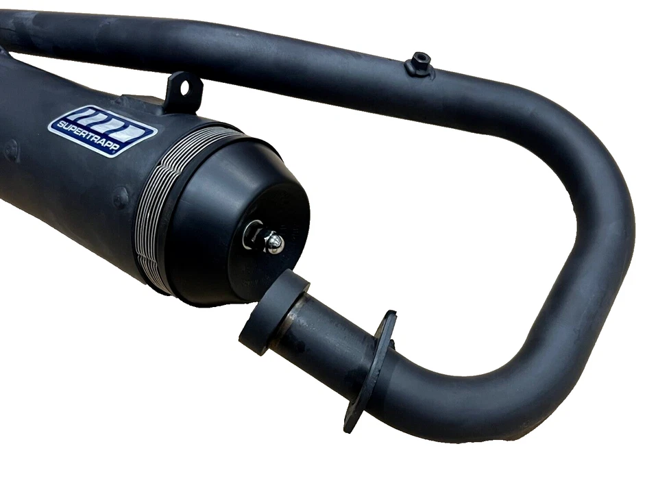 New Suzuki LT125 LT 125 Supertrapp Racing Exhaust Muffler System - Image 3 of 4