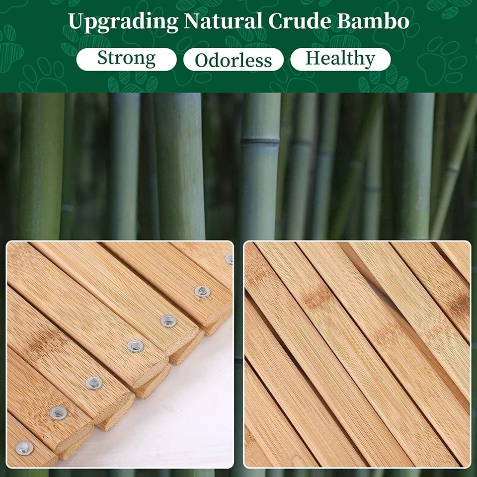 Расширяемый аккордеон детские ворота деревянные домашние животные складной забор изоляция защитные ворота - Изображение 3 из 4