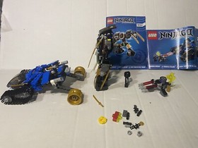 LEGO Ninjago 70723 Thunder Raider w/ Instructions 2 Minifigs No Box INCOMPLETE