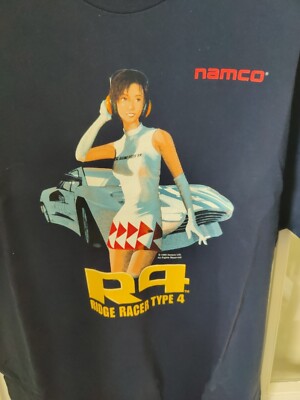 vintage 90s NAMCO R4 RIDGE RACER TYPE 4 RACING VIDEO GAME