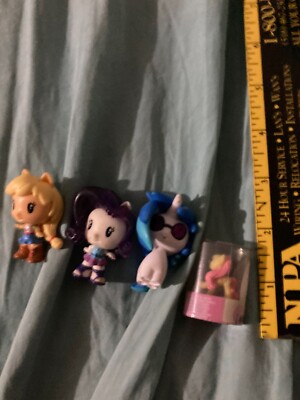 MY LITTLE PONY FIGURE LOT APPLE JACK FLUTTERSHY MINI BRAND