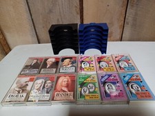 2 Six Cassette Classical Music Sets Beethoven Wagner Handel Bach Mozart Chopin