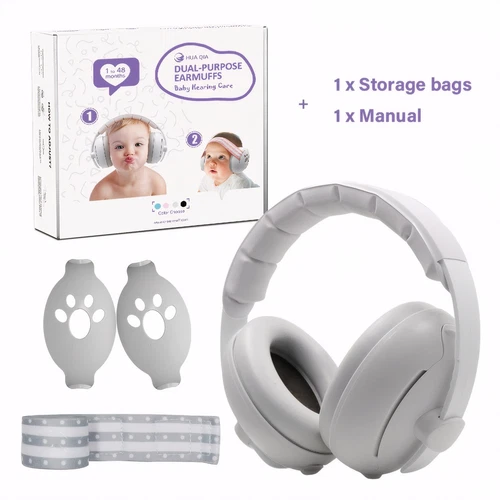 Auriculares con reducción de ruido para oreja de bebé para protección auditiva - Imagen 16 de 26
