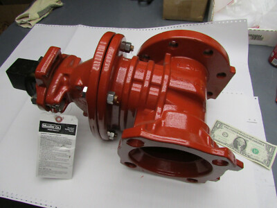 Mueller 4'' Fire Control Gate Valve Resilient Wedge Flange x MJ Ends 040A236119LN