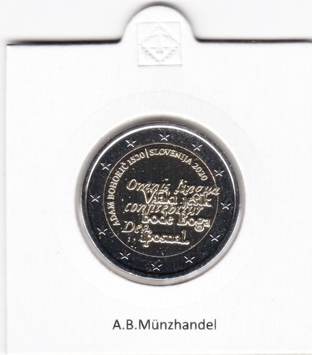 Slowenien - 2 Euro Gedenkmünzen - Münzen von 2008 bis 2025 zur Auswahl - aus KMS - Bild 12 von 14