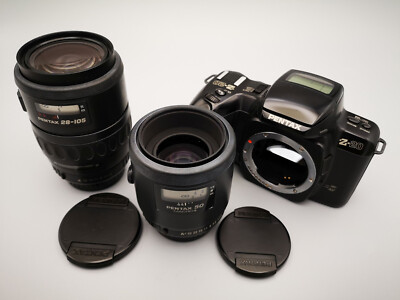 PENTAX Z20 AUTOFOKUS MIT ZWEI OBJEKTIVEN UND ZUBEHÖR - FUNKTIONIERT WIE NEU