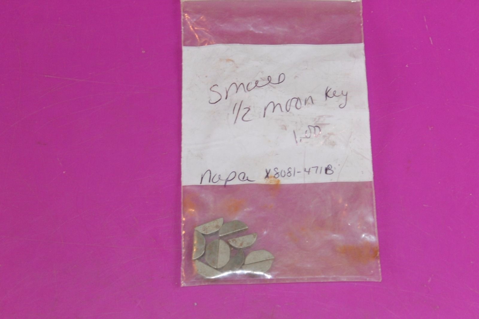 Ten (10) NAPA Woodruff Keys. Part X8081471B. eBay