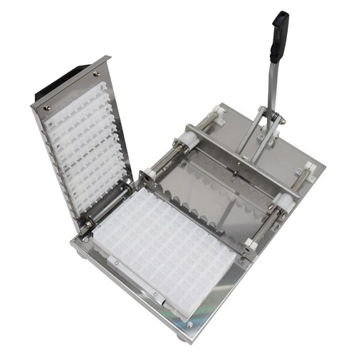 Máquina manual de fabricación de pinchos para carne kebab pollo 10 pinchos máquina de barbacoa - Imagen 13 de 24