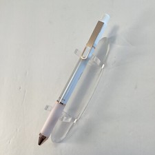 TUL Pearl Pen Ballpoint White Barrel Rose Gold Limited Edition Med 1.0 Blue Ink