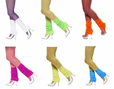 Adult 80s Leg Warmers Legwarmers Workout Aerobics Costume 