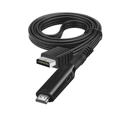 1080P for PS1 PS2 to HDMI Adapter Audio Video Converter 1m With Mirco USB Cable