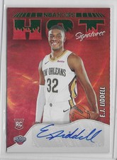 EJ Liddell 2022-23 Panini NBA Hoops #HSR-EJL Hot Signatures ROOKIE AUTO Pelicans