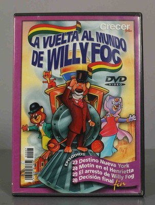 DVD. LA VUELTA AL MUNDO DE WILLY FOG. EPISODIOS DEL 23 AL 26.    