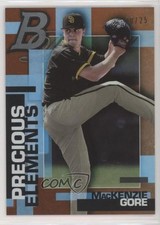 2020 Bowman Platinum Wal-Mart Precious Elements Orange 10/25 Mackenzie Gore 4l3